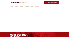 Desktop Screenshot of harkentowing.com
